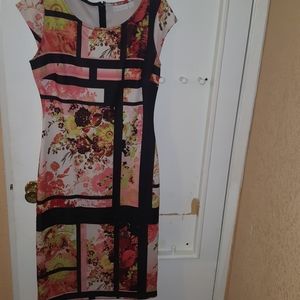 New York & Company multi color dress